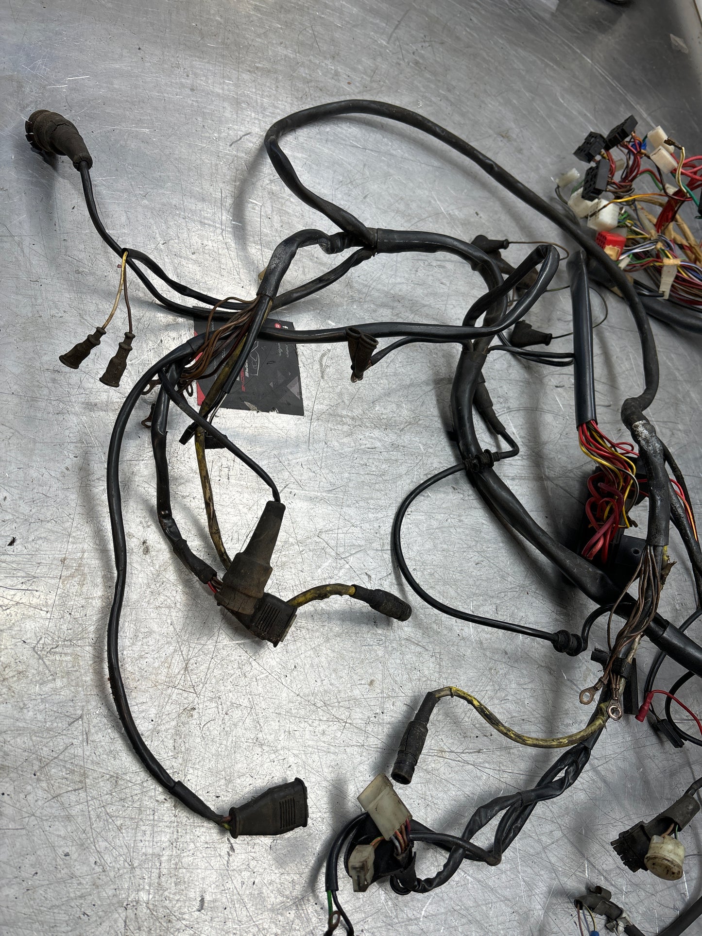 Porsche 944 1985 square dash engine bay wiring loom , used