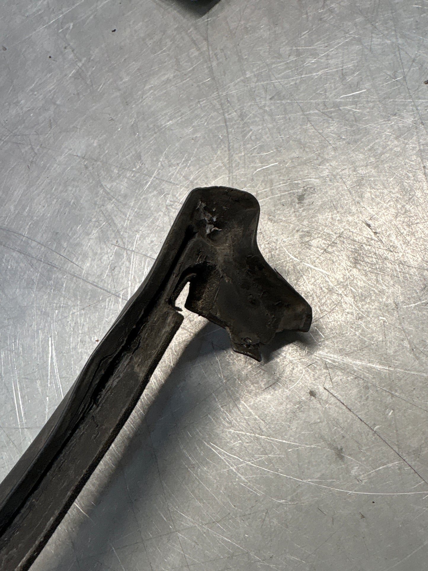 Porsche 944 cabrio left door slot seal, used 94153709310