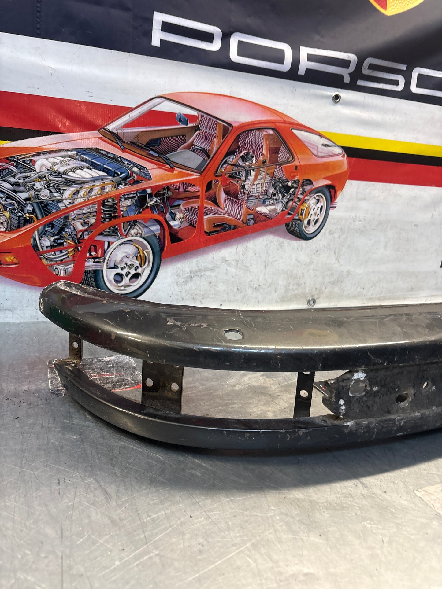 Porsche 911 G front bumper, used 91150501112