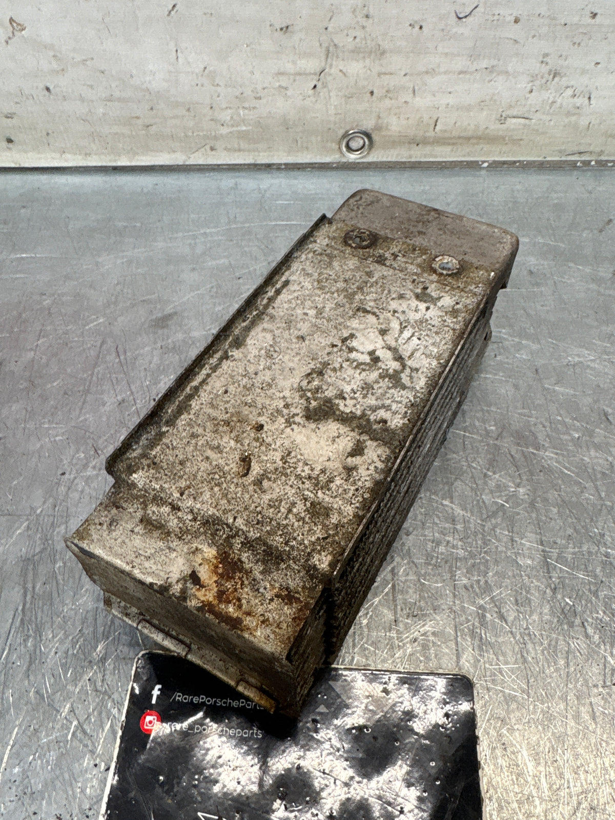Porsche 914 oil cooler, used 021117021B