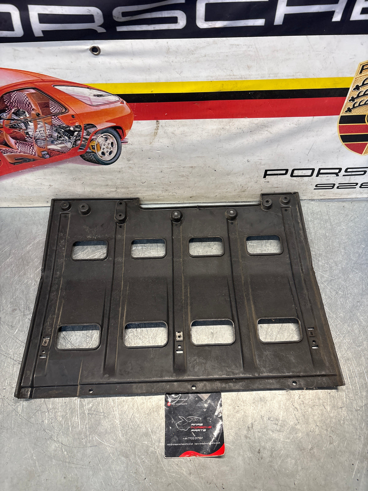 Porsche 944 Front under tray, protective plate 94450416700