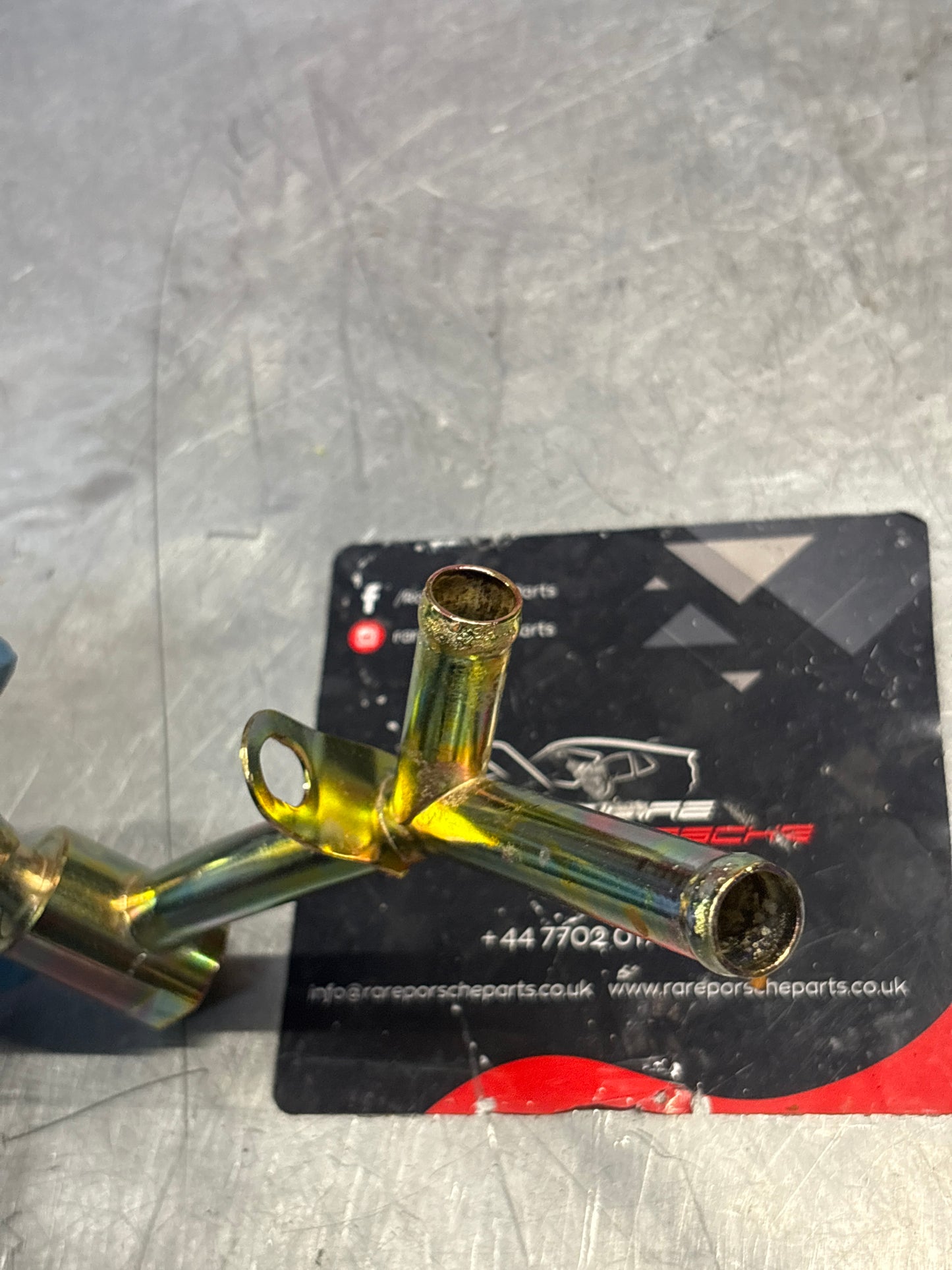 Porsche 944 Turbo Coolant pipe, water pipe 95110605605, refurbished