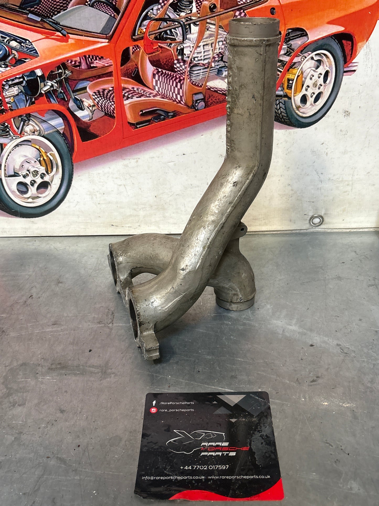 Porsche 928 Intake manifold pipe, used 9281106350R
