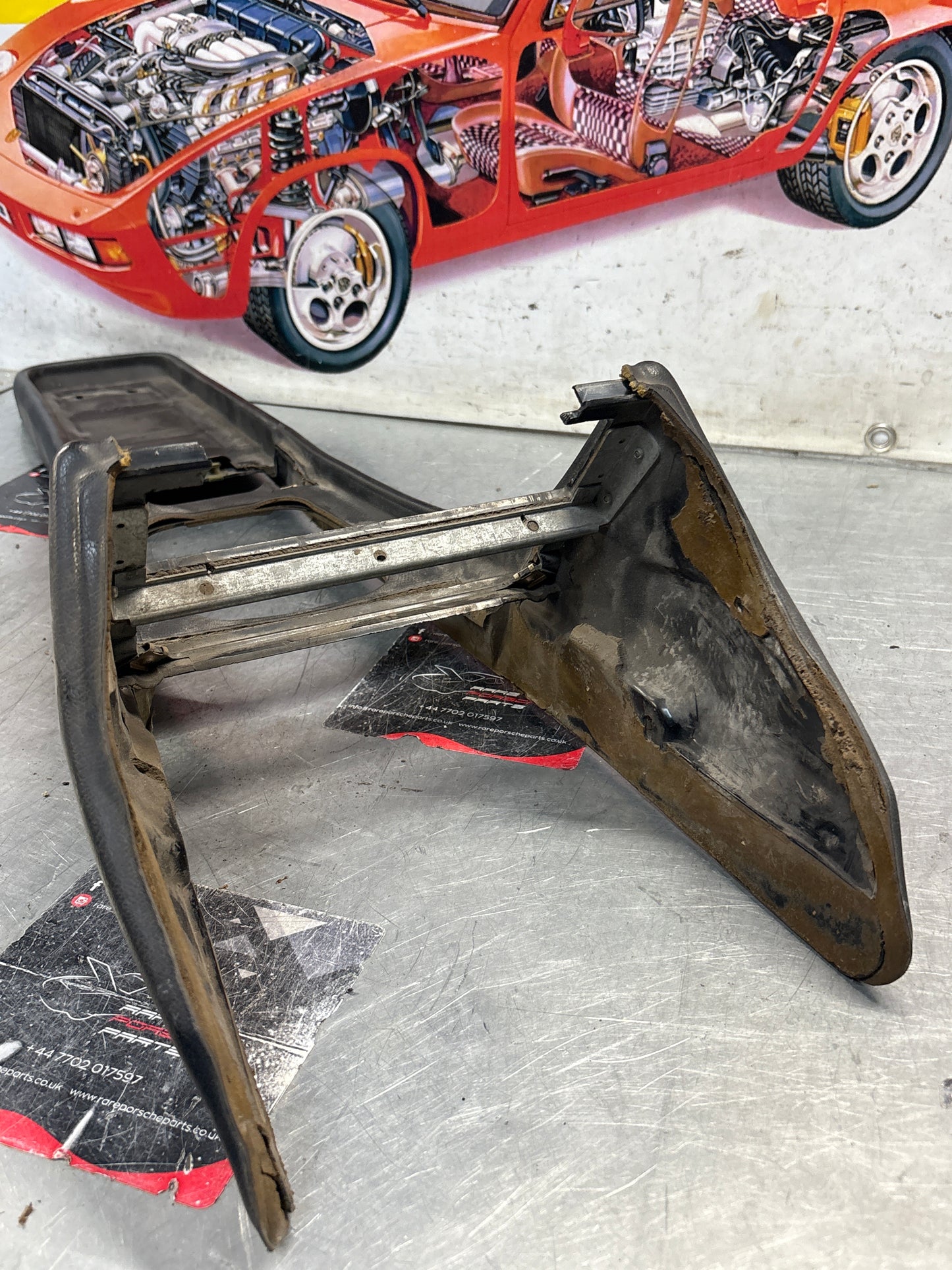 Porsche 944 centre console black 94455205100 used