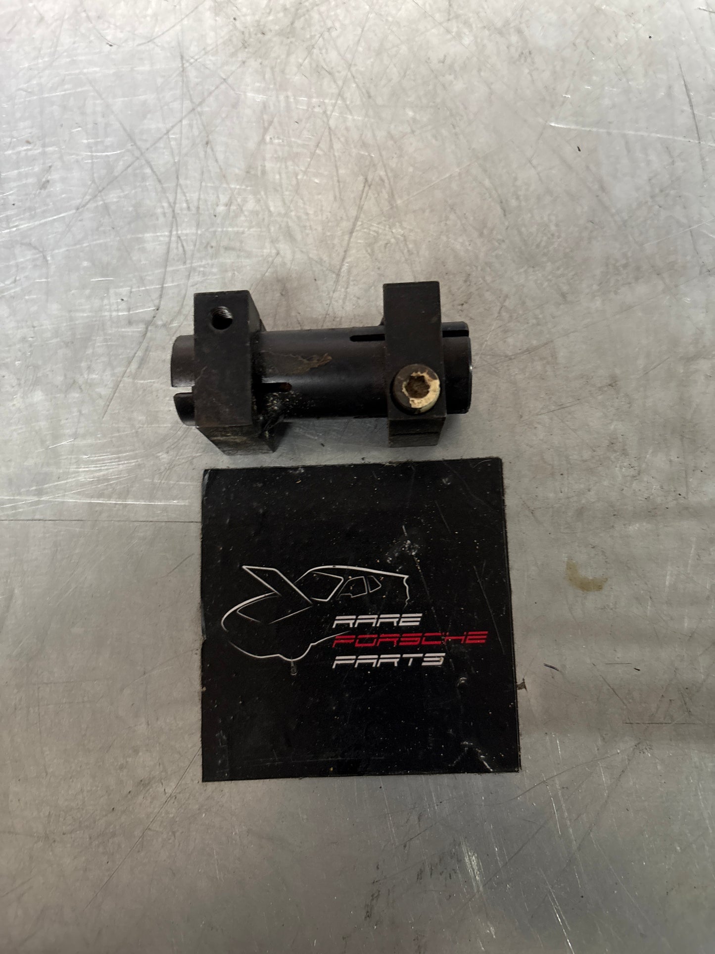 Porsche 924 transmission central tube clamping sleeve, used