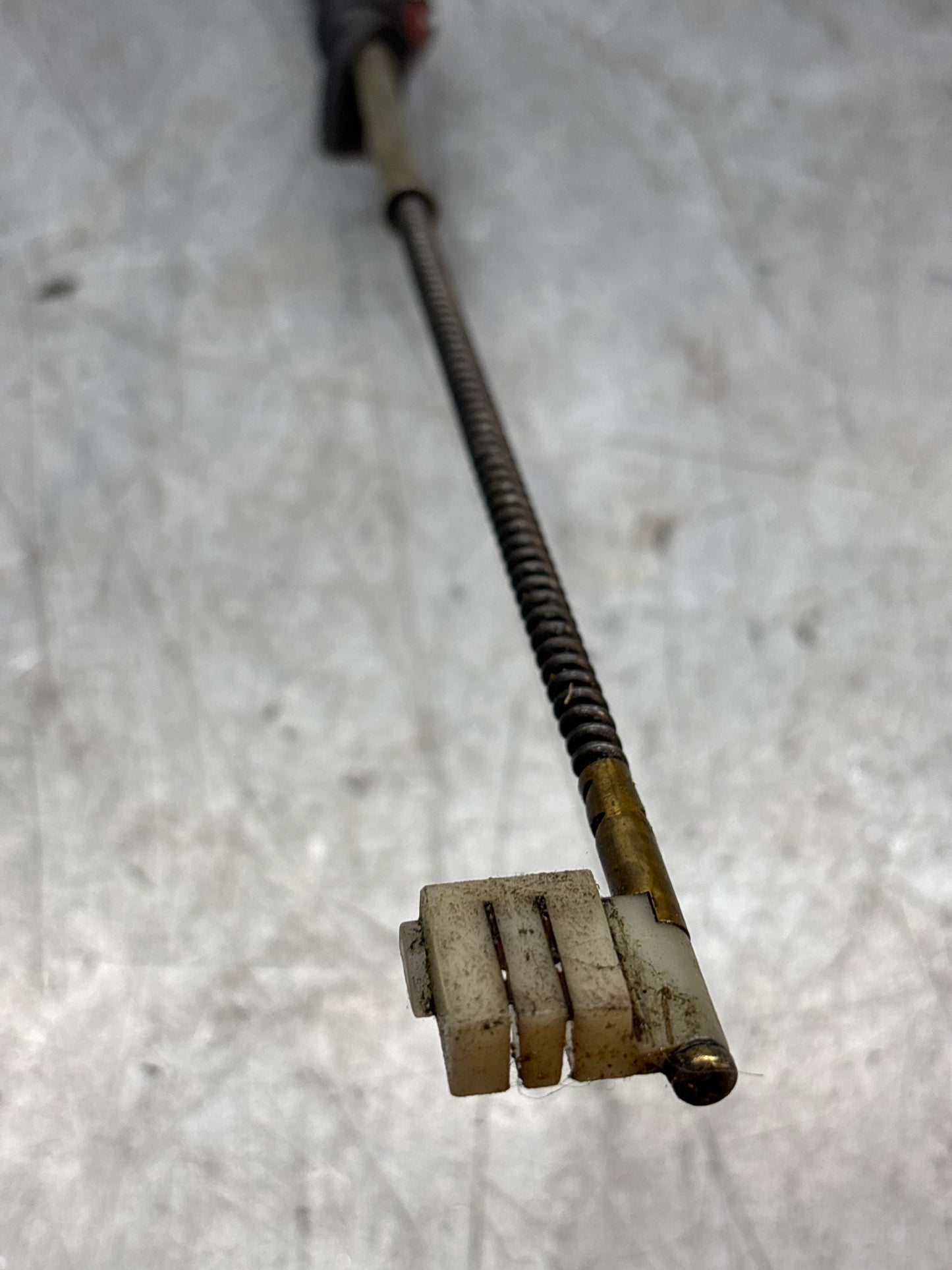 Porsche 924 944 early targa, sunroof cable with housing, Used, -85.5 94456494101 / 94456494100