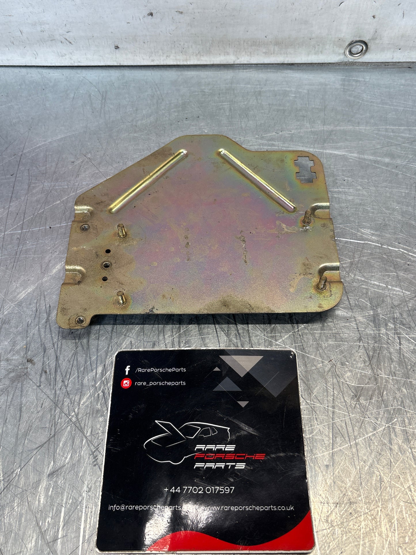 Porsche 928 ECU bracket, used 92861813001