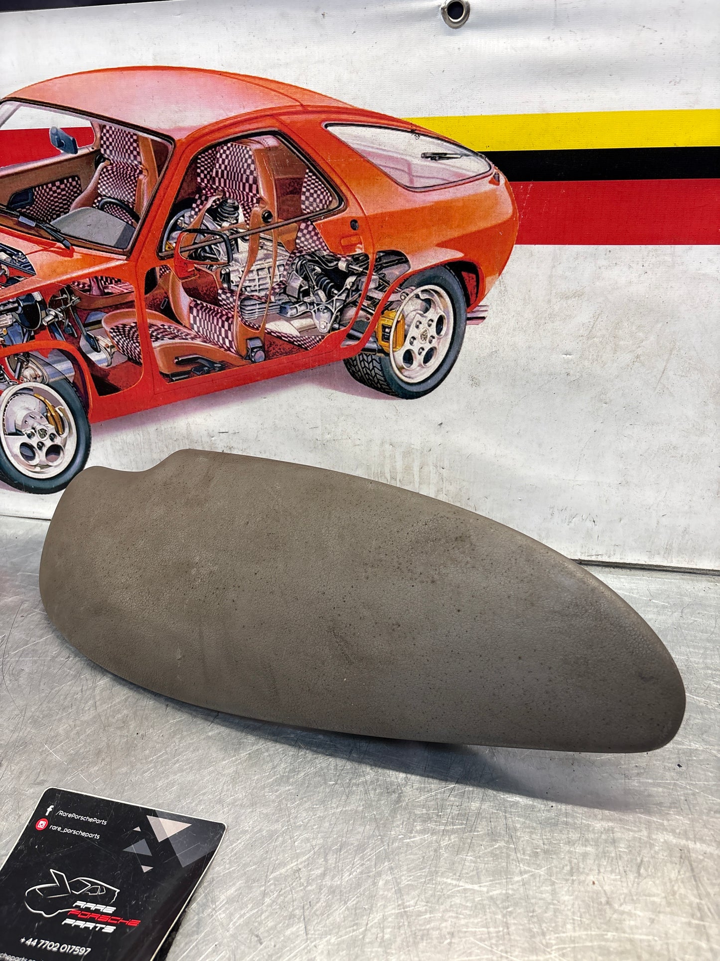 Porsche 911 996 dasboard cluster trim, used, grey 99655205902