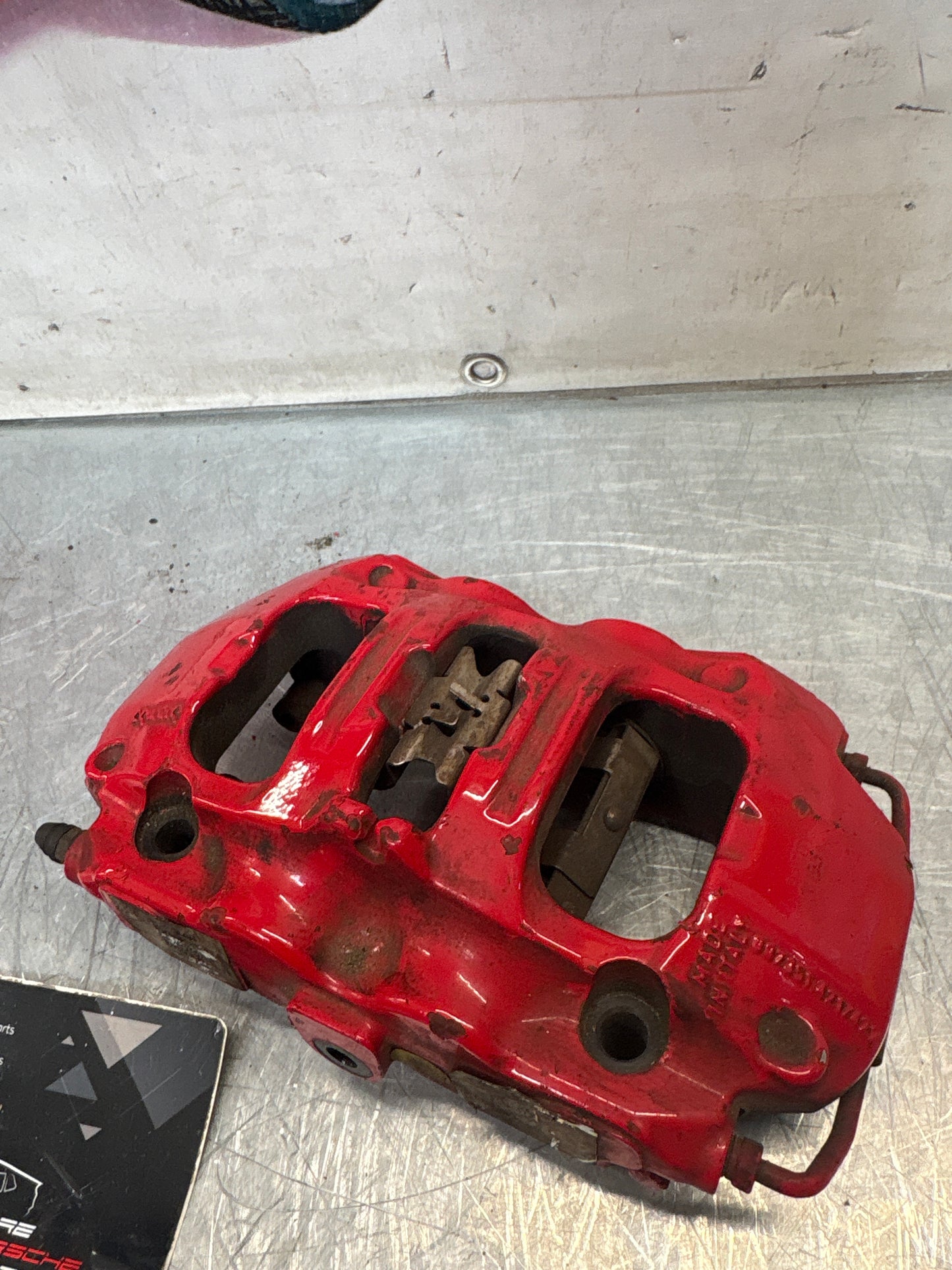 Porsche 911 997 Carrera / 981 Cayman S front right brake caliper, used 997351421/422