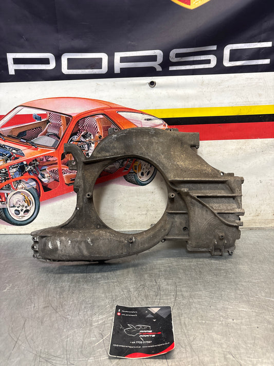 Porsche 914 engine cooling fan housing, used 021119225A