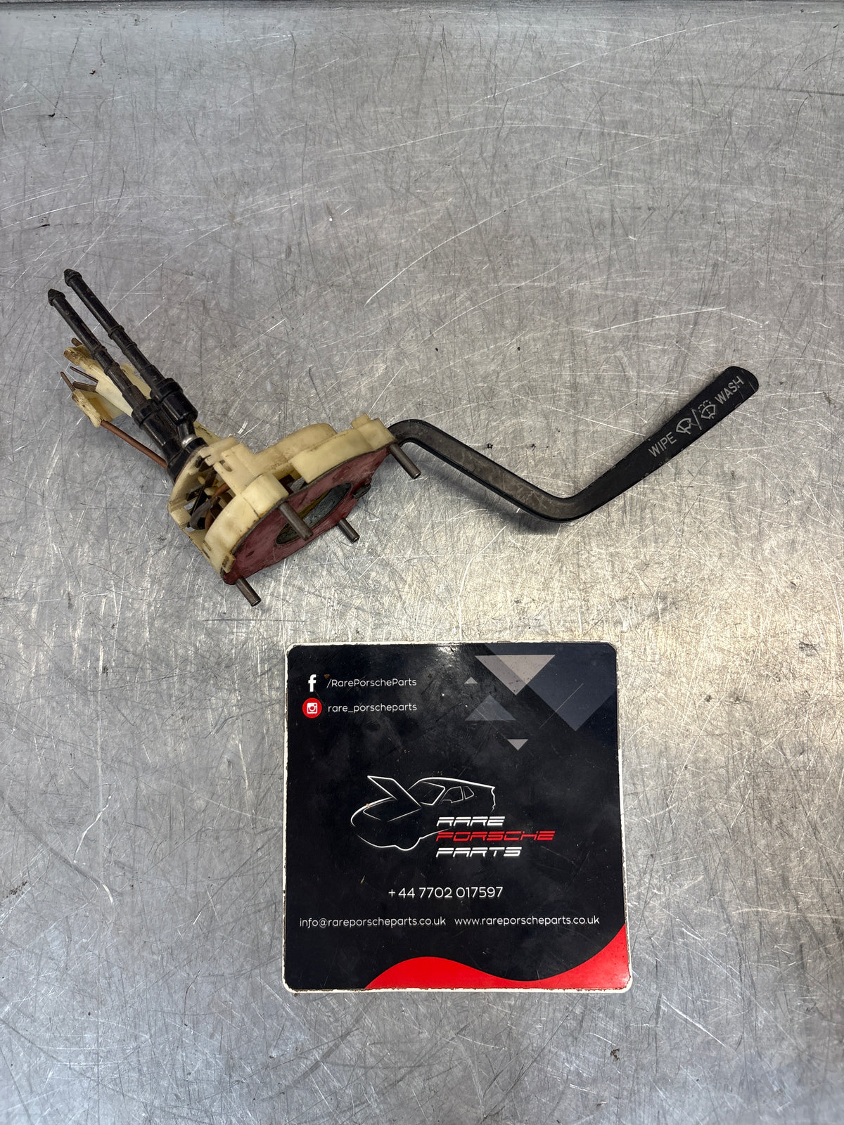 Porsche 914 steering coloumn wiper switch, used 91461391515