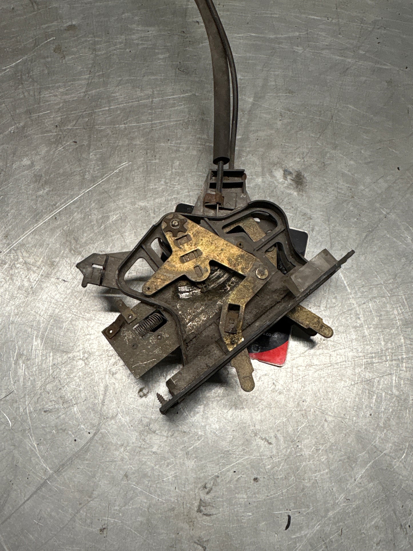 Porsche 924 heater control dashboard slider switches, used 477959291, 477819045, 477819021B (two bolt type)