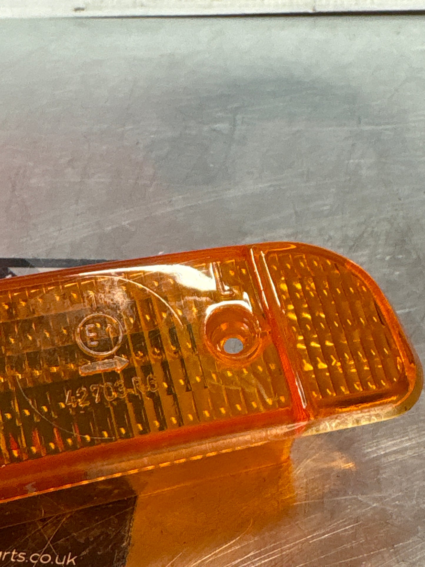 Porsche 944 S2 / Turbo left hand indicator lens Bosch 95163116101 new