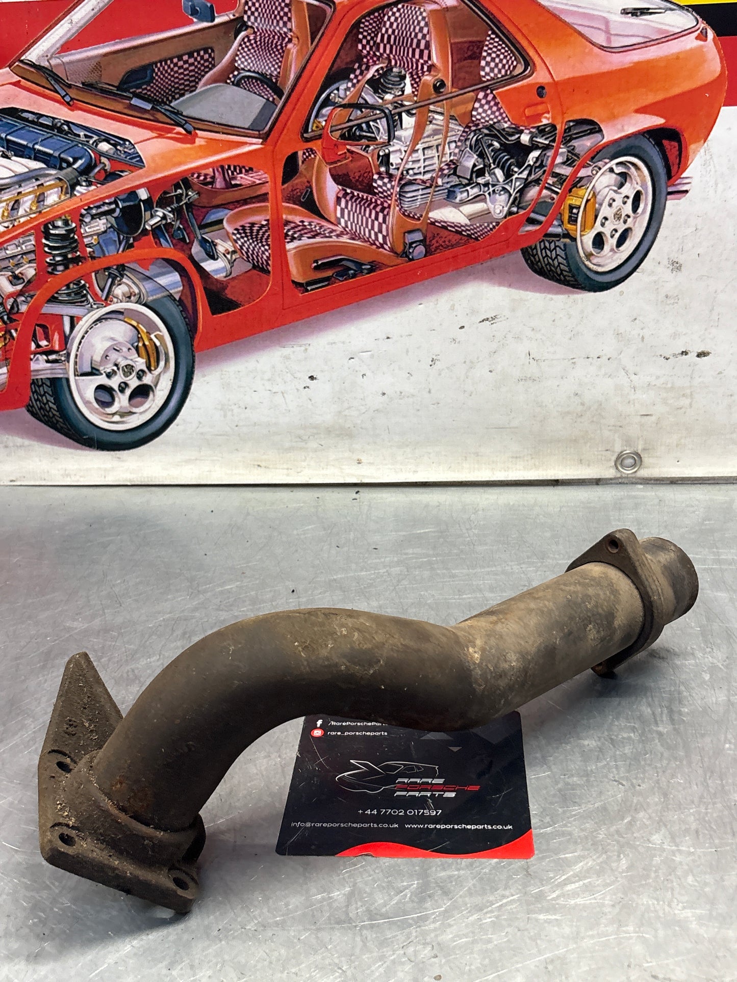 Porsche 944 Turbo Wastegate dump, used 9511232512R