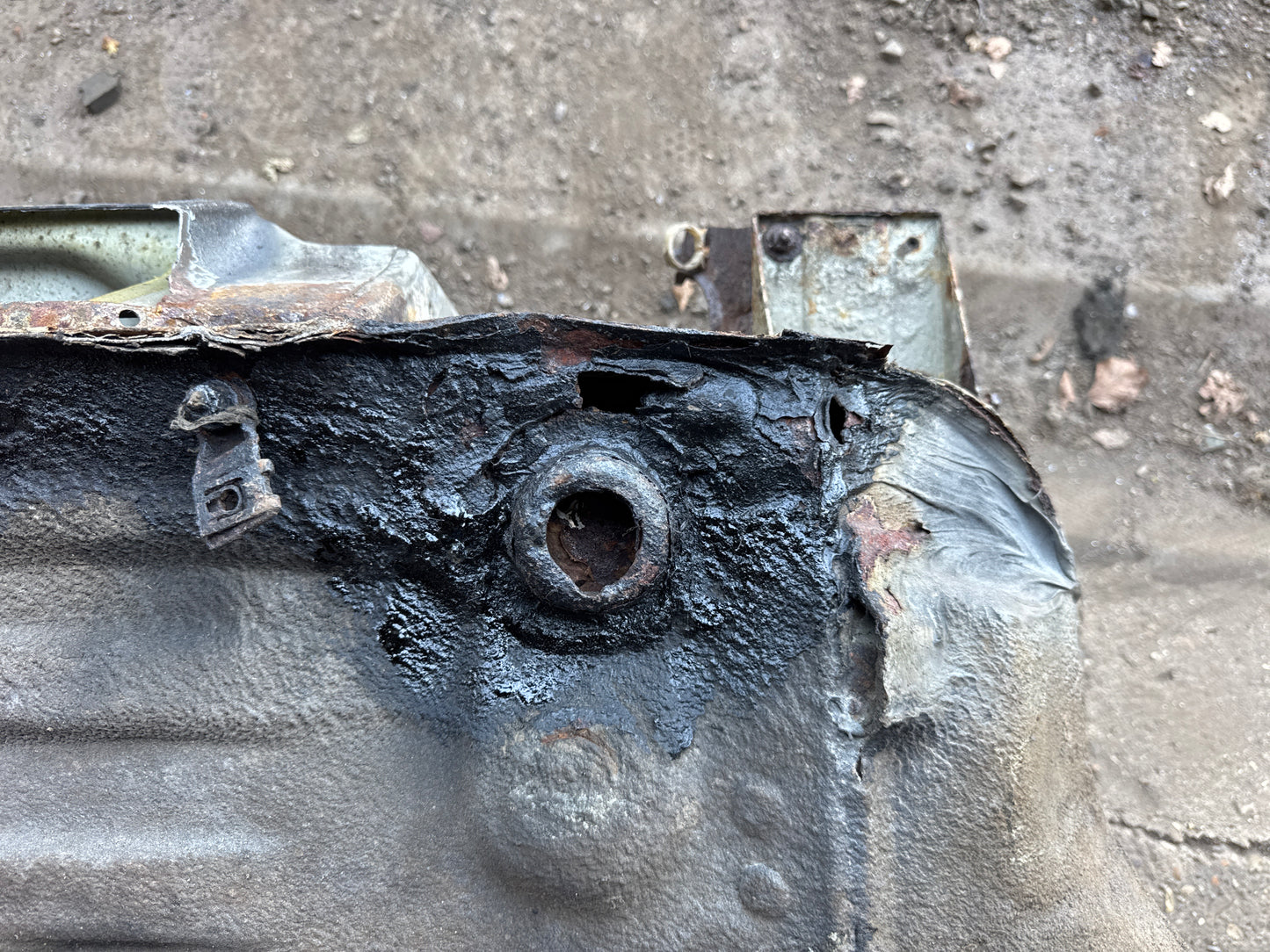 Porsche 944 S2 floor pan right side 94450150100 spares or repair