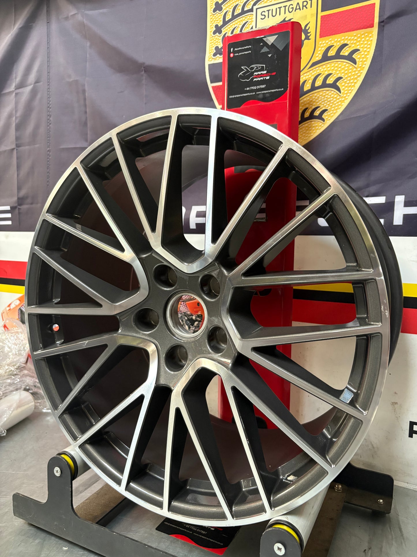 Porsche Cayenne RS spyder wheel, used in very nice condition, 9Y0601025BG, ET58, 11Jx21”