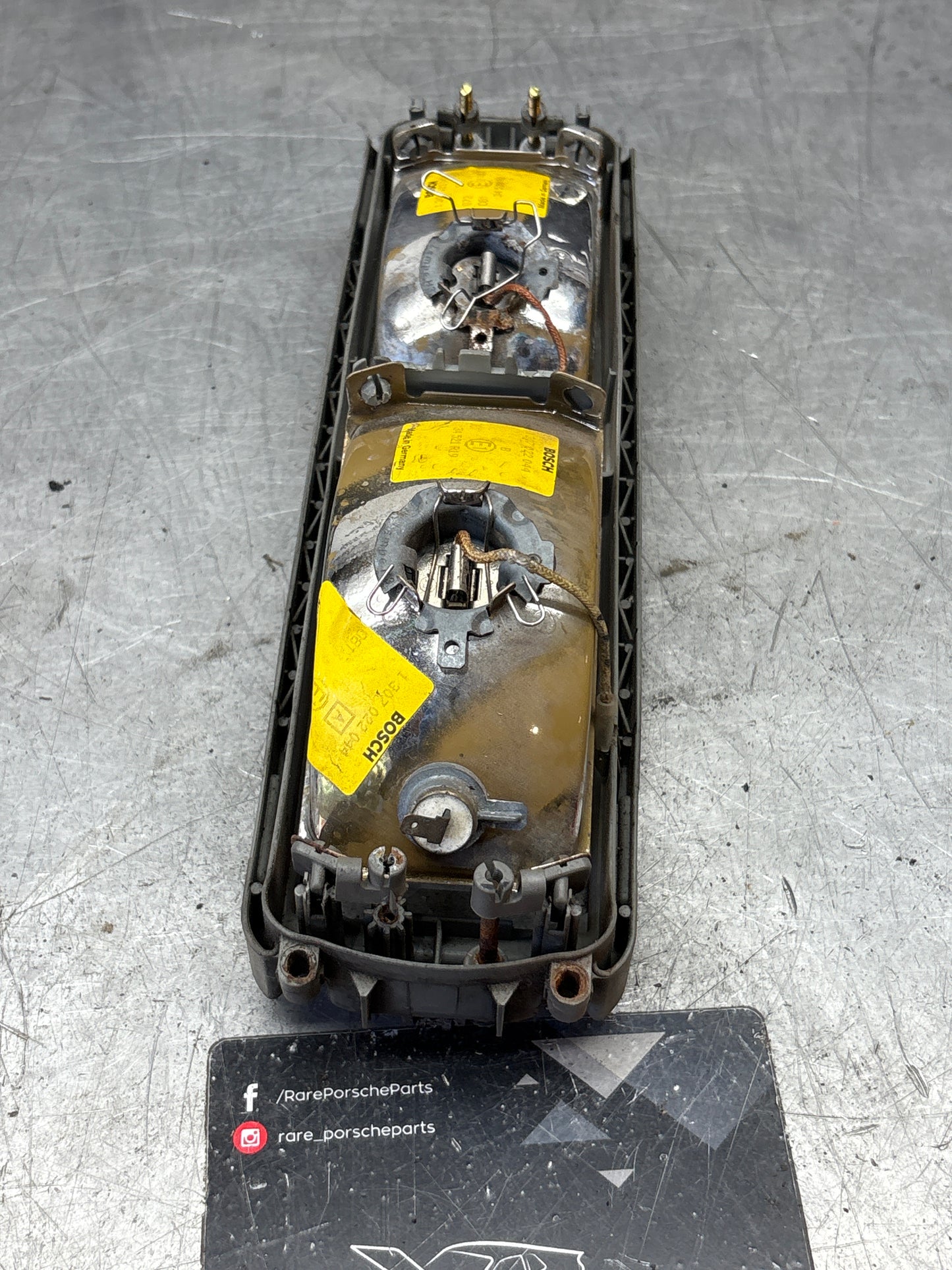 Porsche 944 S2 Turbo right foglight 95163121200, spares or repair