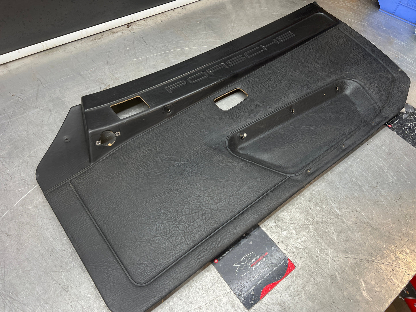 Porsche 924/944 early Porsche scripted door card used good condition right side, Rhd, 478867012