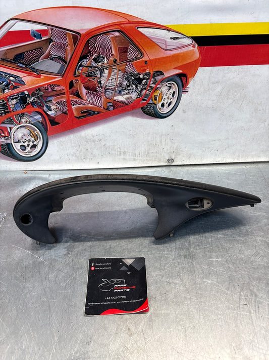 Porsche Boxster 986 dashboard cluster trim,black used 98655205500 / 98655205501