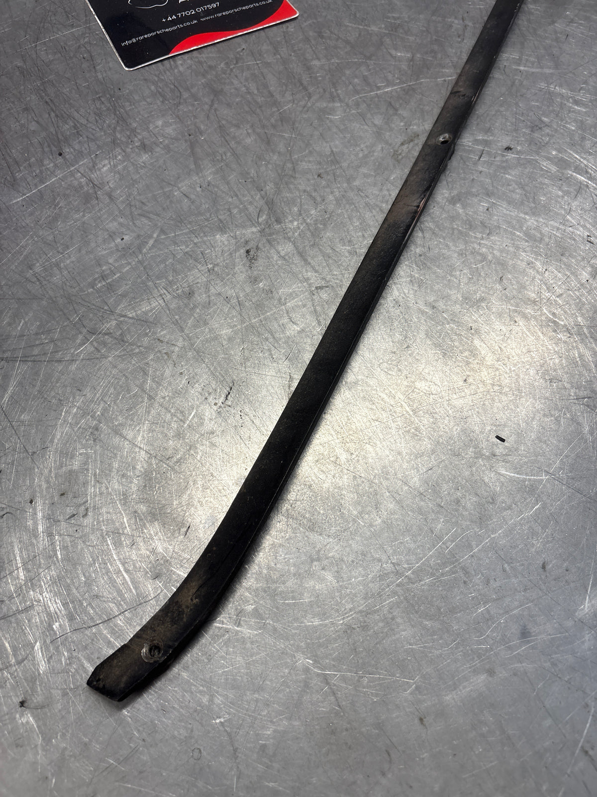 Porsche 928 rear bumper top strip rail, used 92850526702
