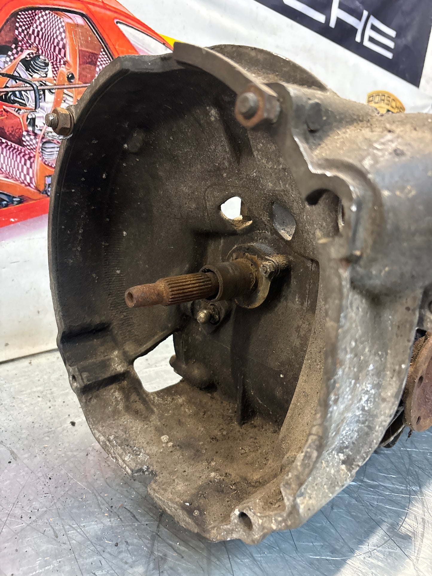 Porsche 914 transmission, used, for spares or repair unknown condition HA0034331
