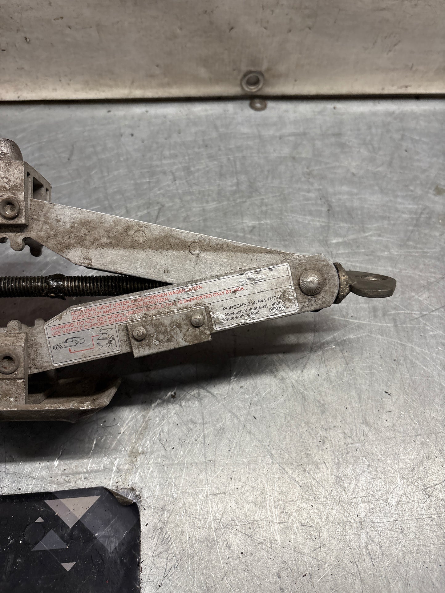 Porsche 944 / 944 Turbo spare tire jack lift, used