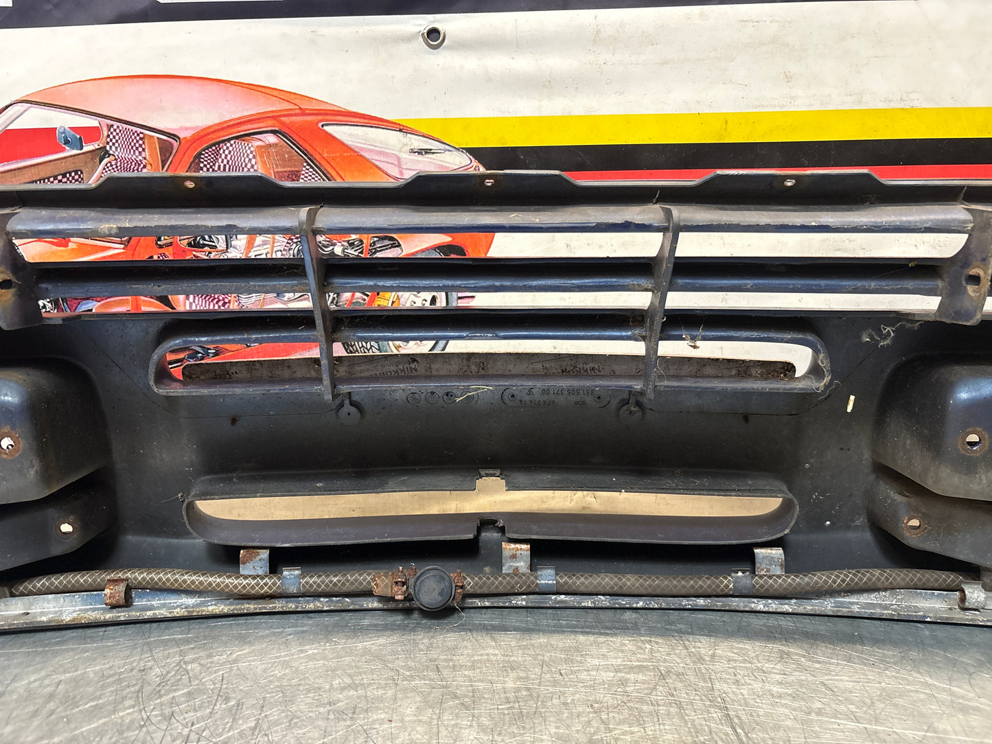 Porsche 944 S2 / Late turbo front bumper, used condition 95150537100