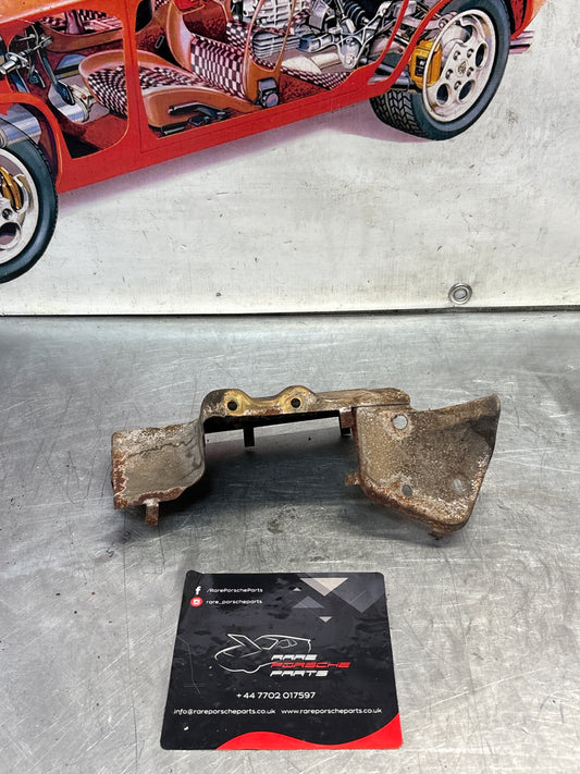 Porsche 928 78-82 mount cover heat shield plate right side, used 92837505601
