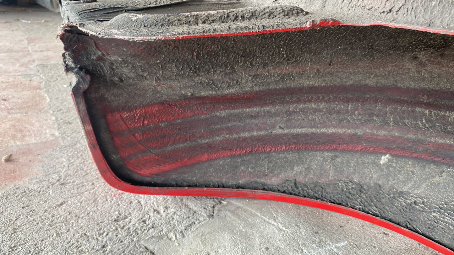 Porsche 944 left side cut, rear fender, 94450390303