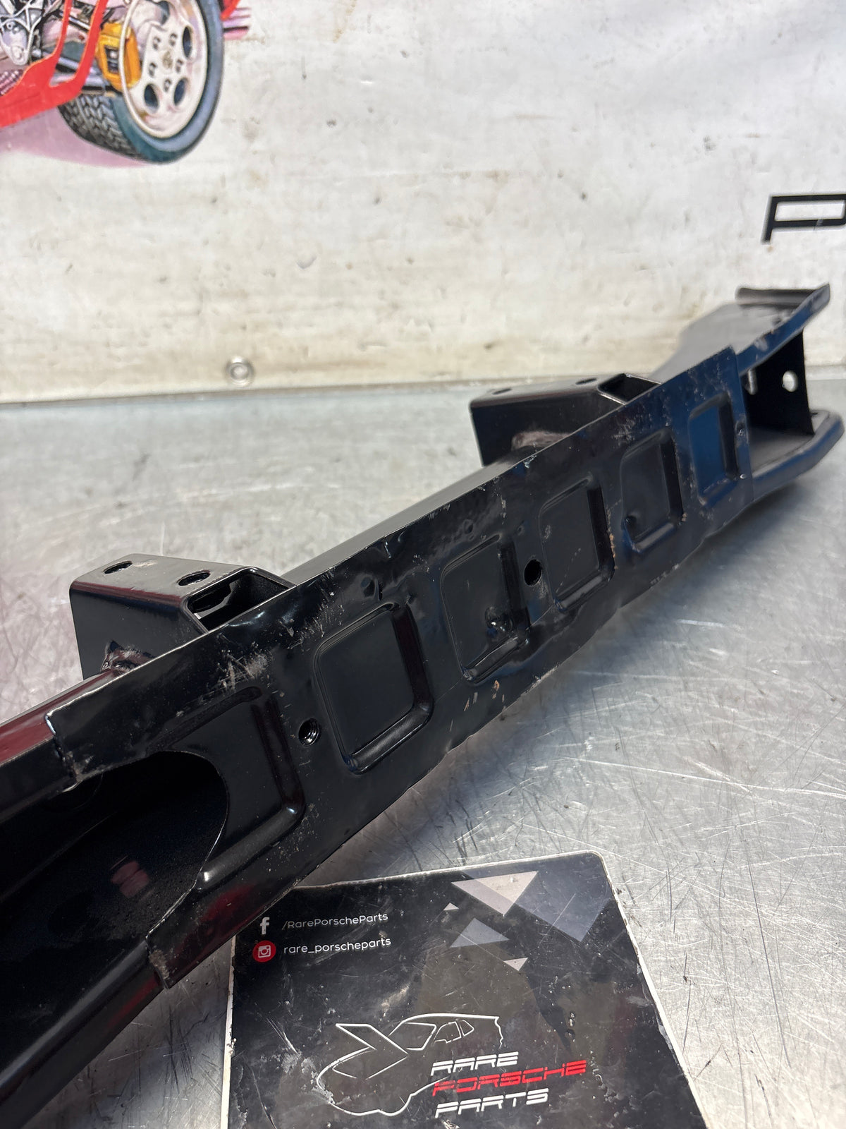 Porsche 924 engine cross member, refurbished 477407321J