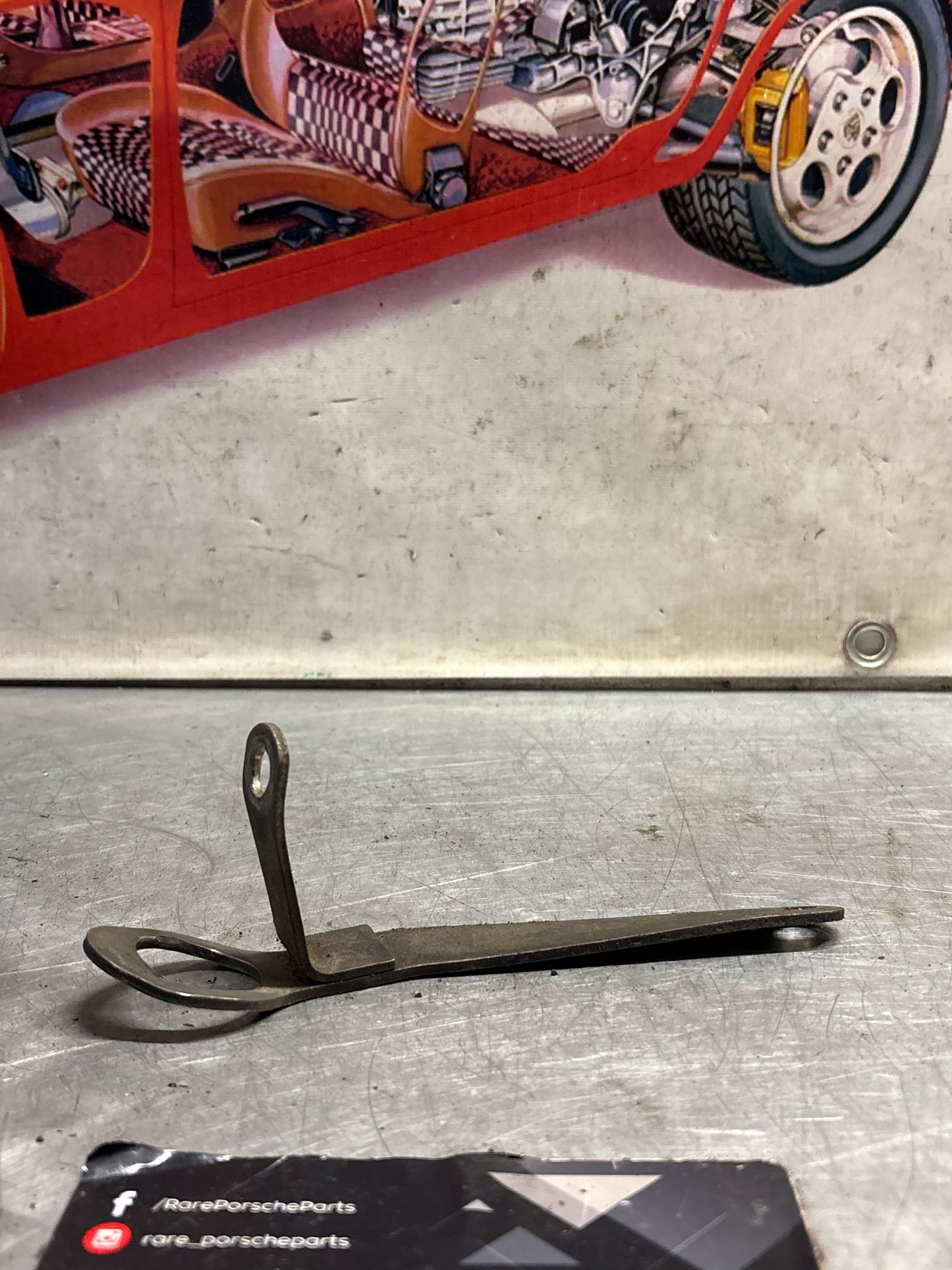 Porsche 928 engine lift bracket, 92810141201