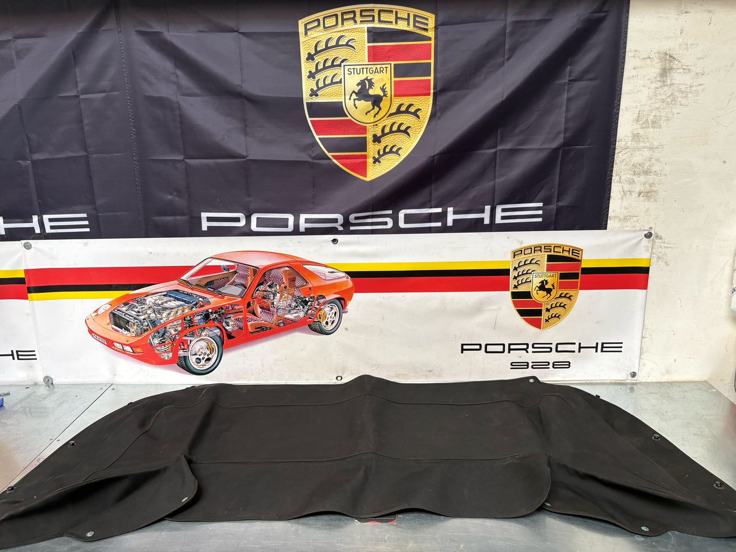 Porsche 944 convertible cabrio tonneau cover, used 94156102310