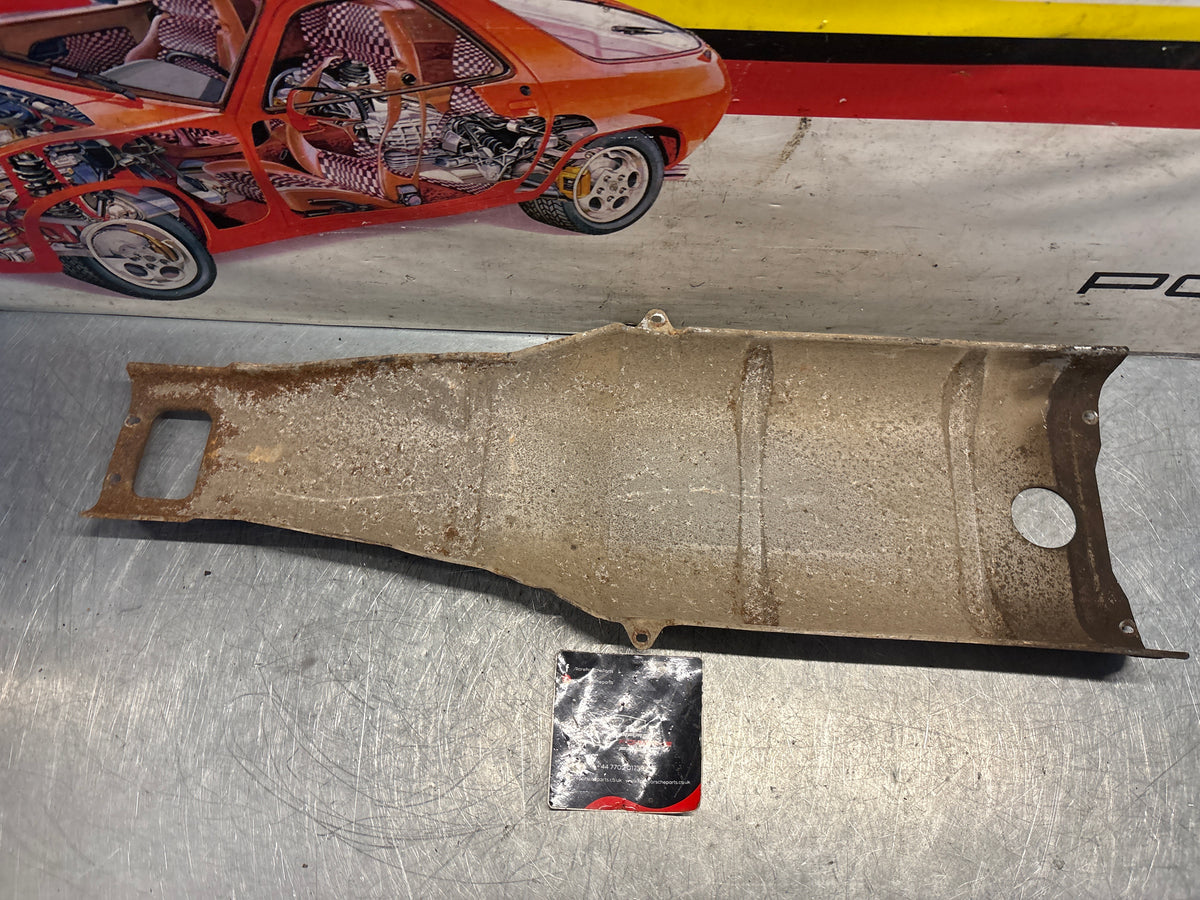 Porsche 928 heat protection plate, later type 92850449101, used
