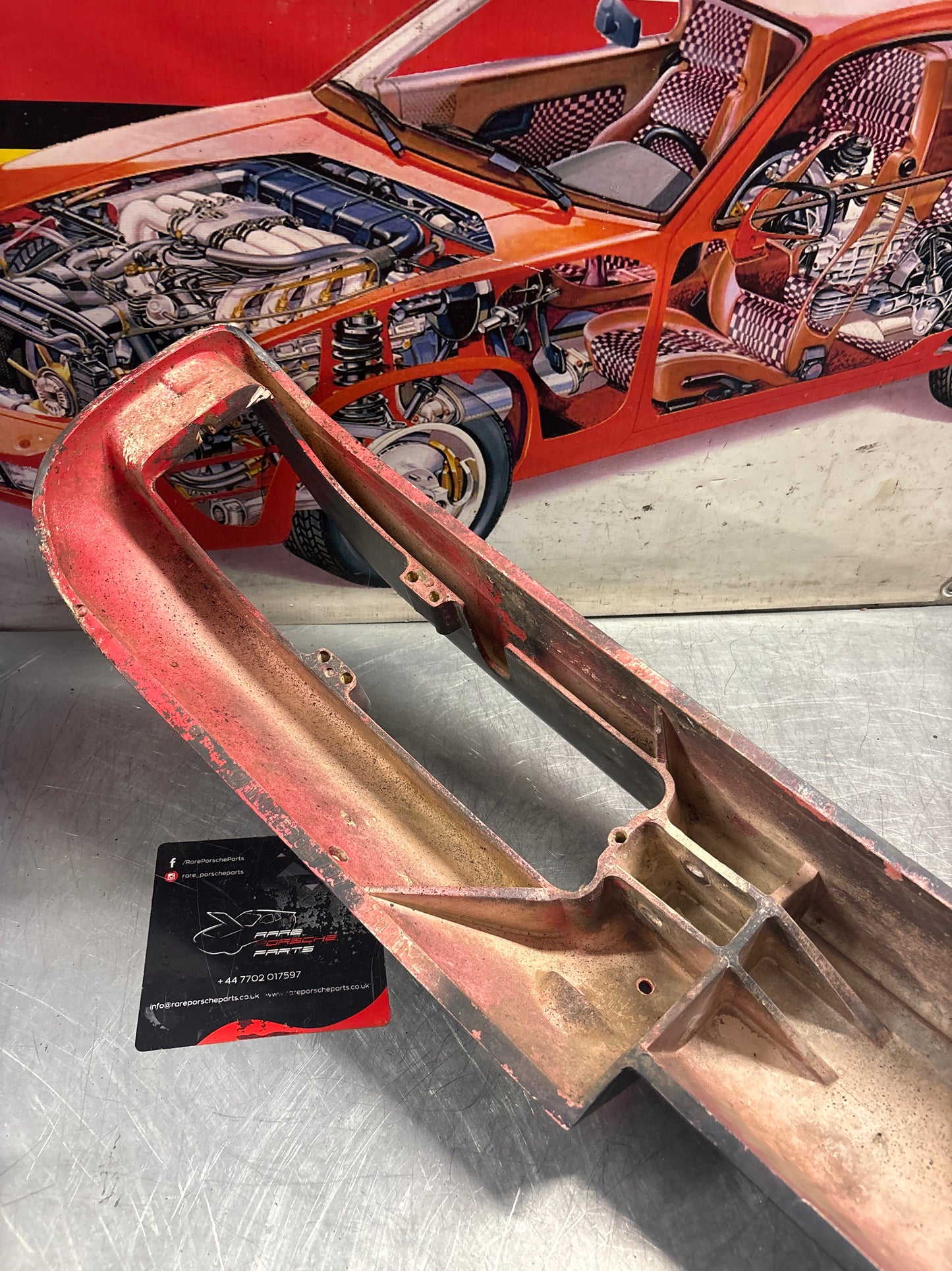 Porsche 924 Front Bumper 477807113 used