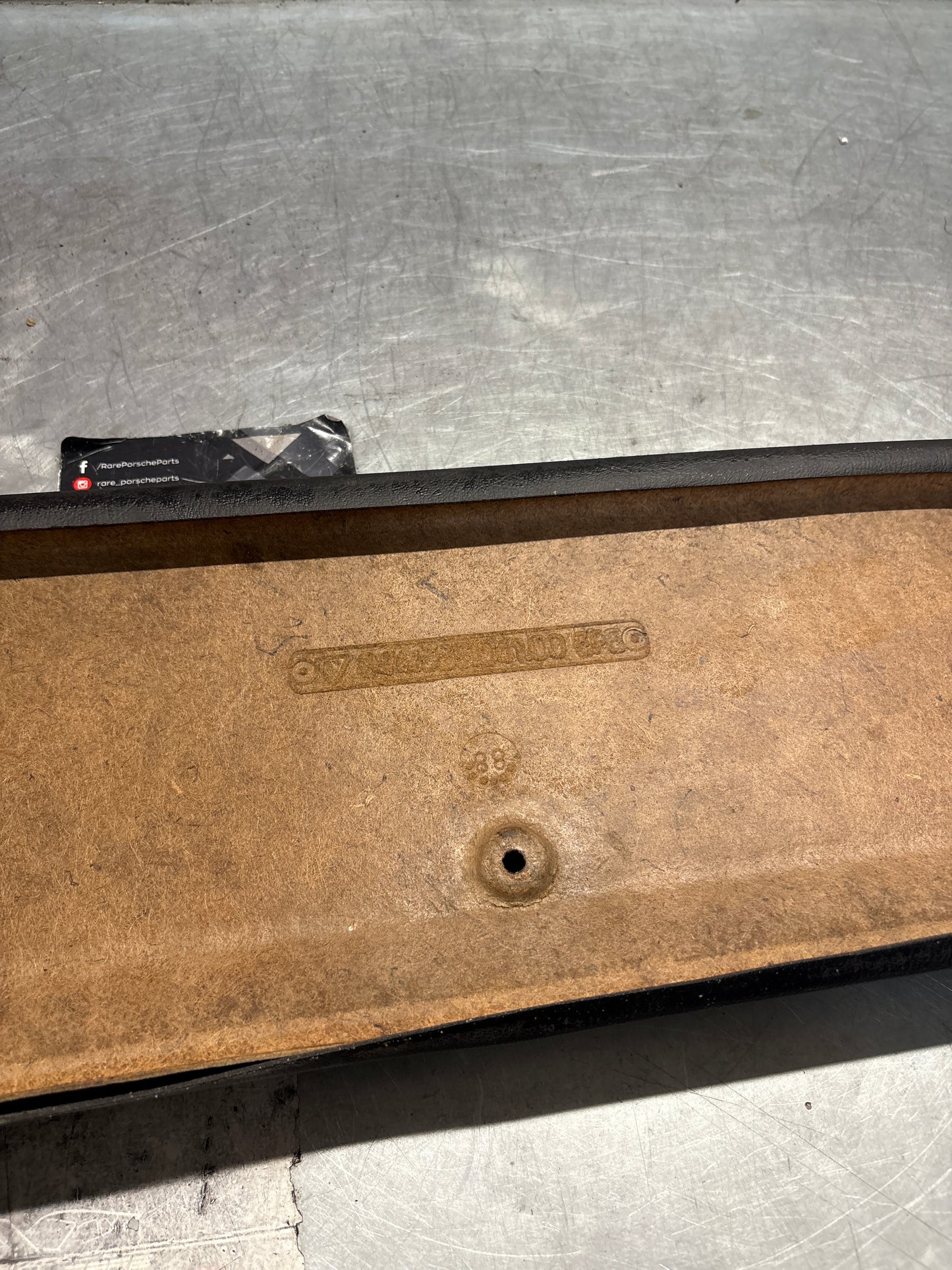 Porsche 924 944 sunroof mechanism trim panel Black 1984 onwards 94455594100