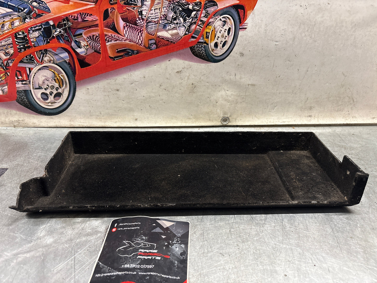 Porsche 924 944 under glove box shelf, 477857836A LHD only, for spares or repair