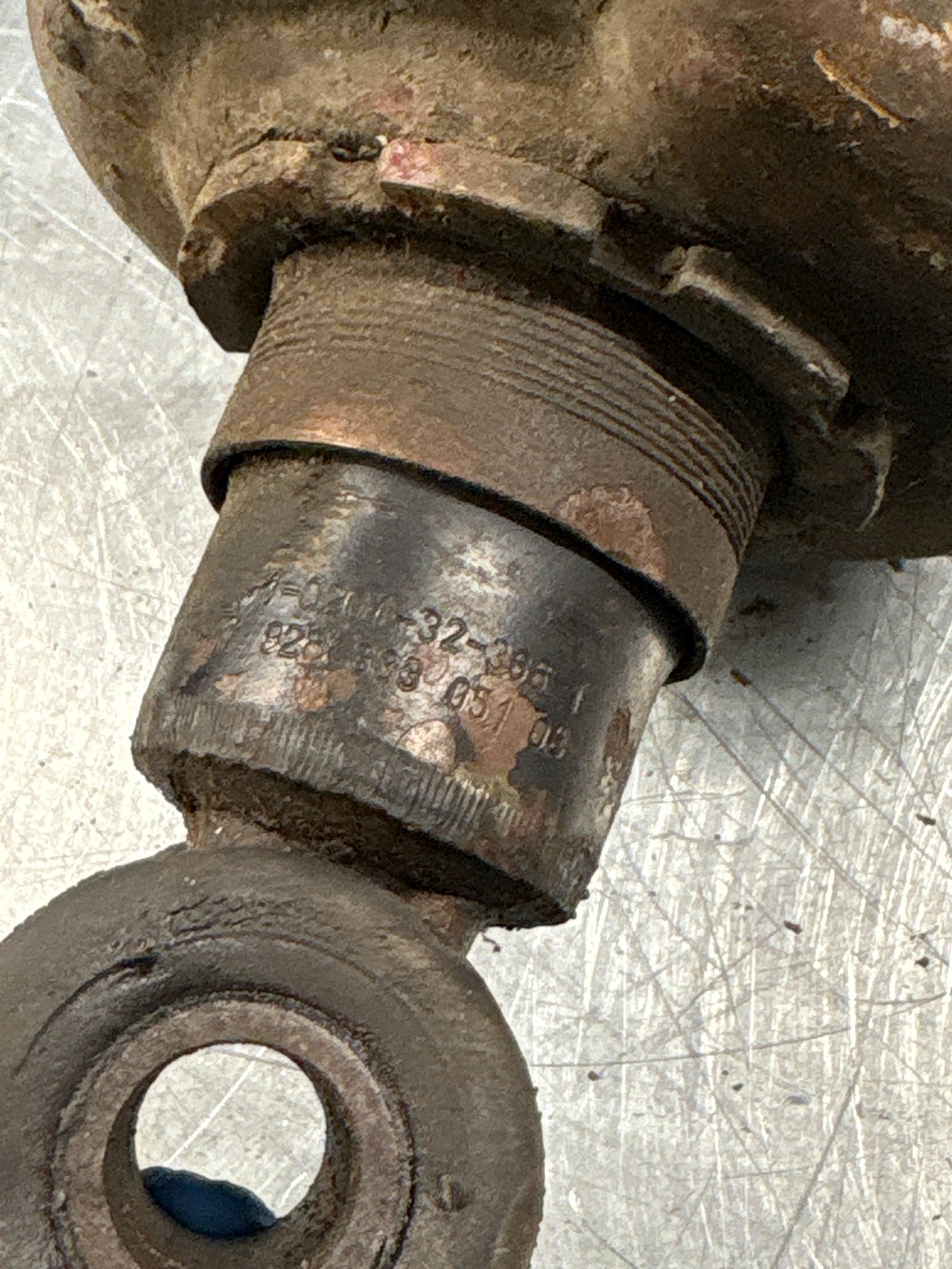 Porsche 928 rear shock absorber, used 92833305108