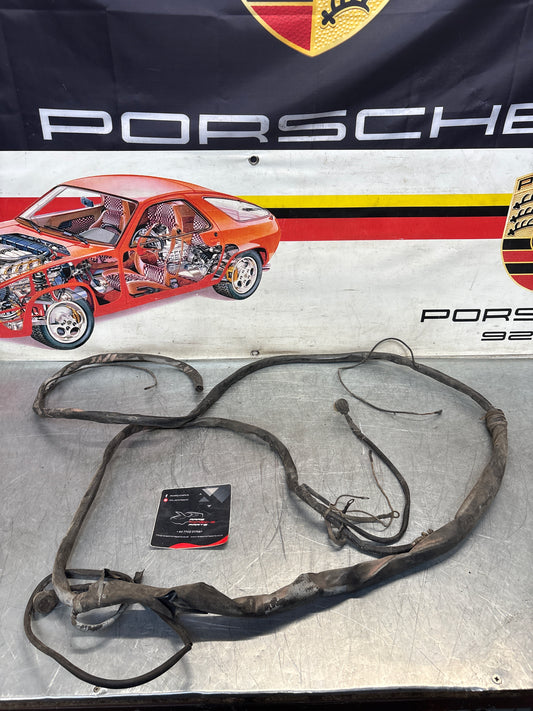 Porsche 911 F double battery rear end loom cut, for spares or repair 91161200200
