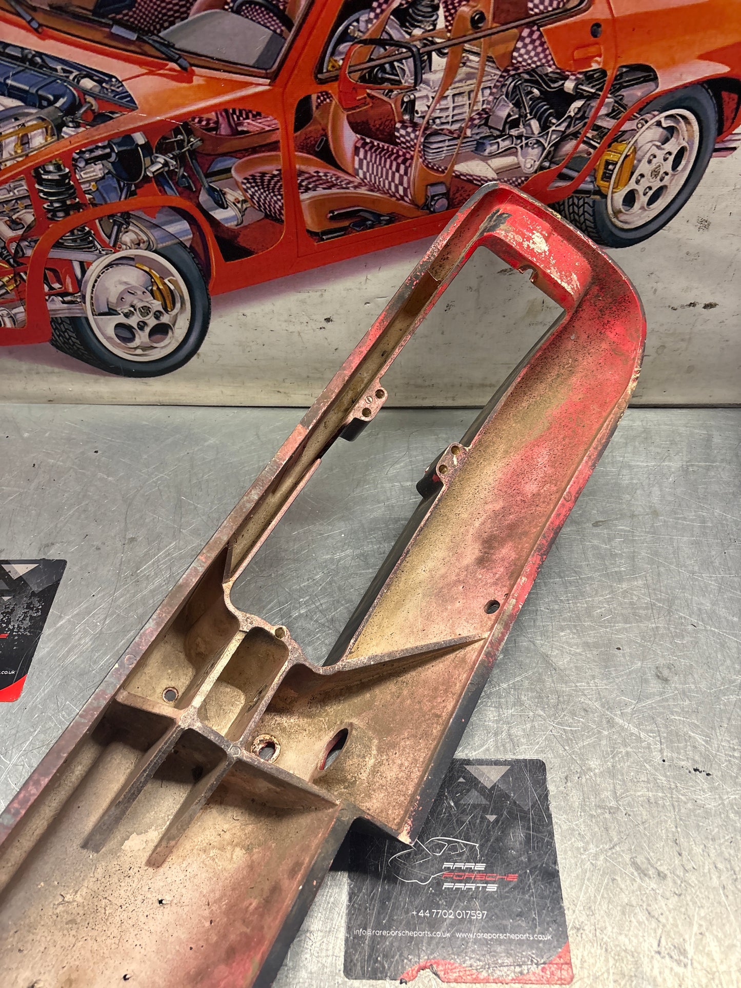 Porsche 924 Front Bumper 477807113 used