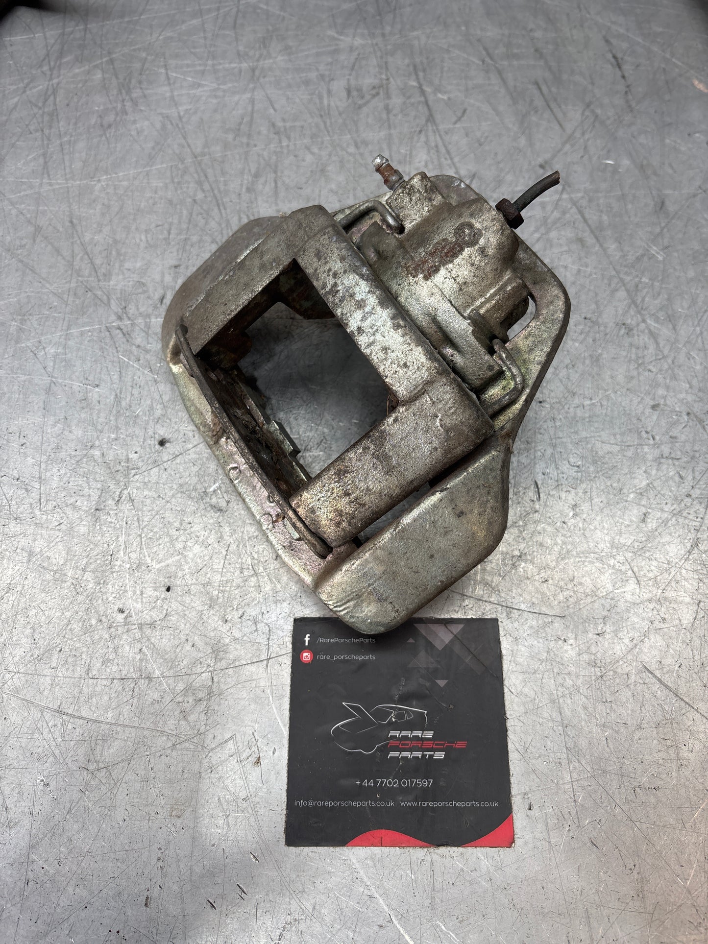 Porsche 924S 924 Turbo 944 Left, Rear N/S brake caliper, used, 944352900