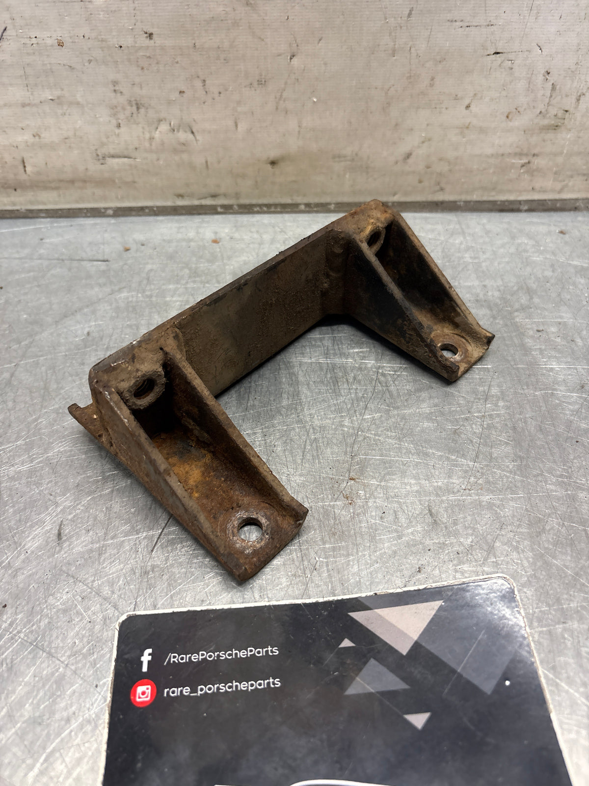 Porsche 914 engine mount support plate, used 022199291