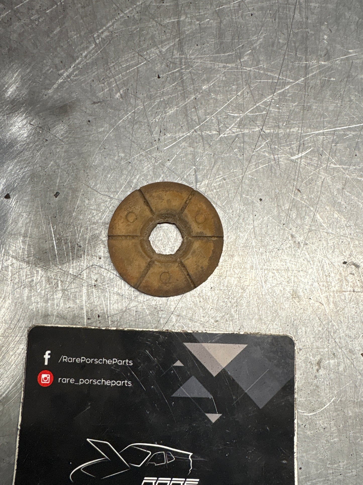 Porsche 928 shock absorber washer, used 91133351100