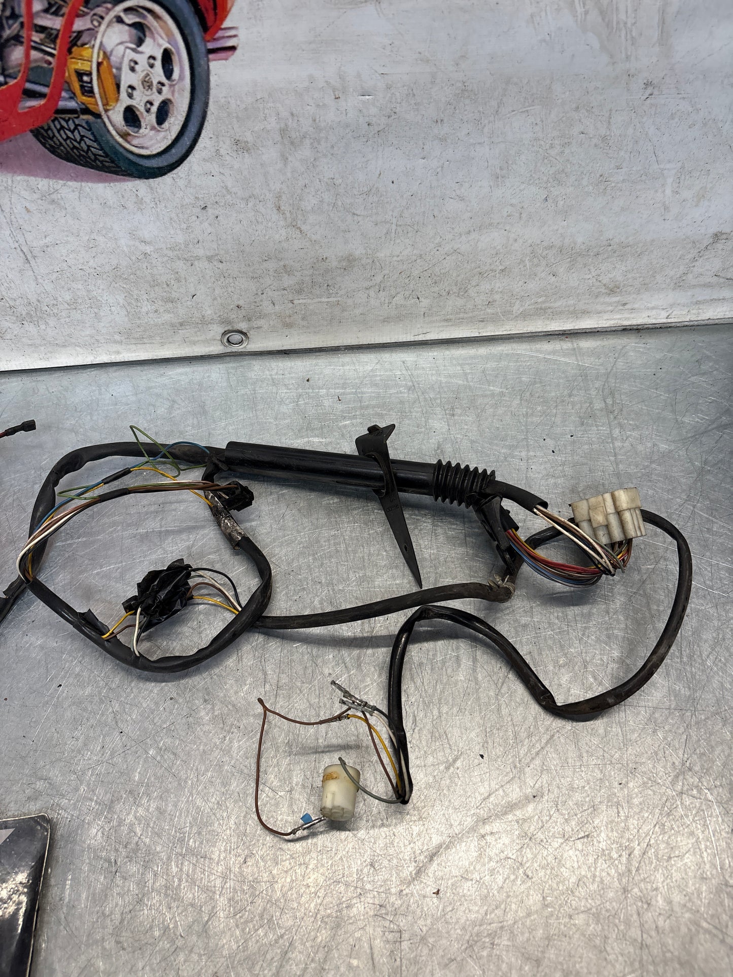 Porsche 928 S driver’s door loom, harness complete used 92861216702 / 92861216402