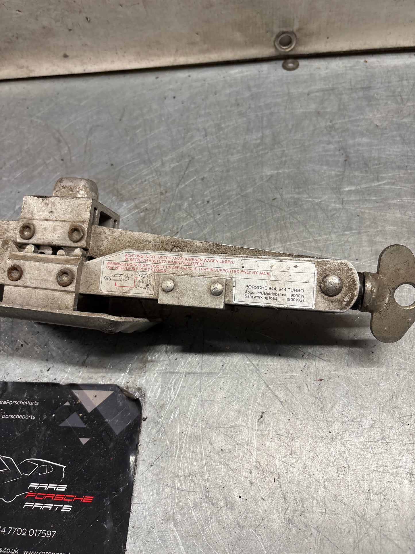 Porsche 944 / 944 Turbo spare tire jack lift, used