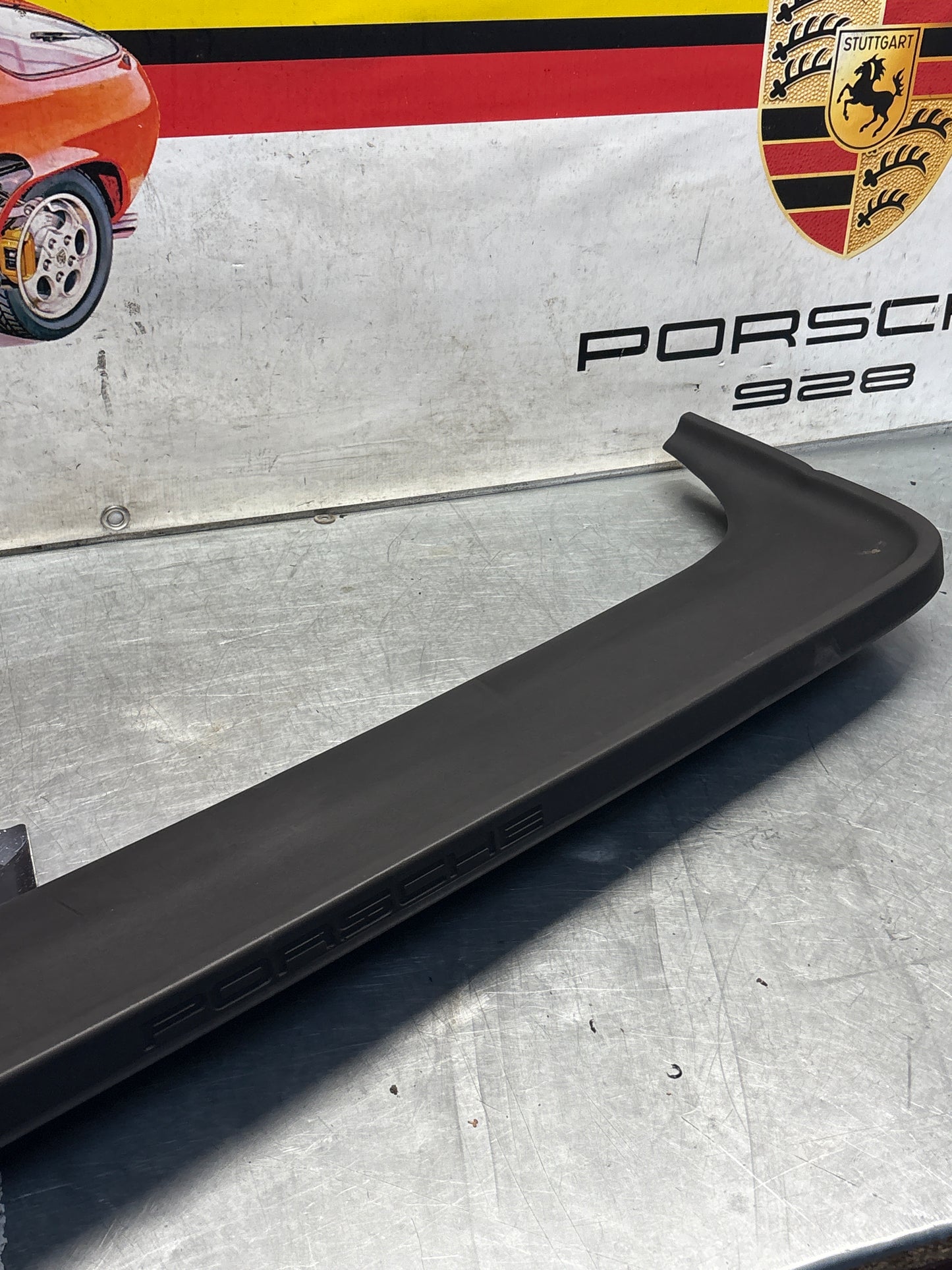 Porsche 944 rear center spoiler, used 93751255500