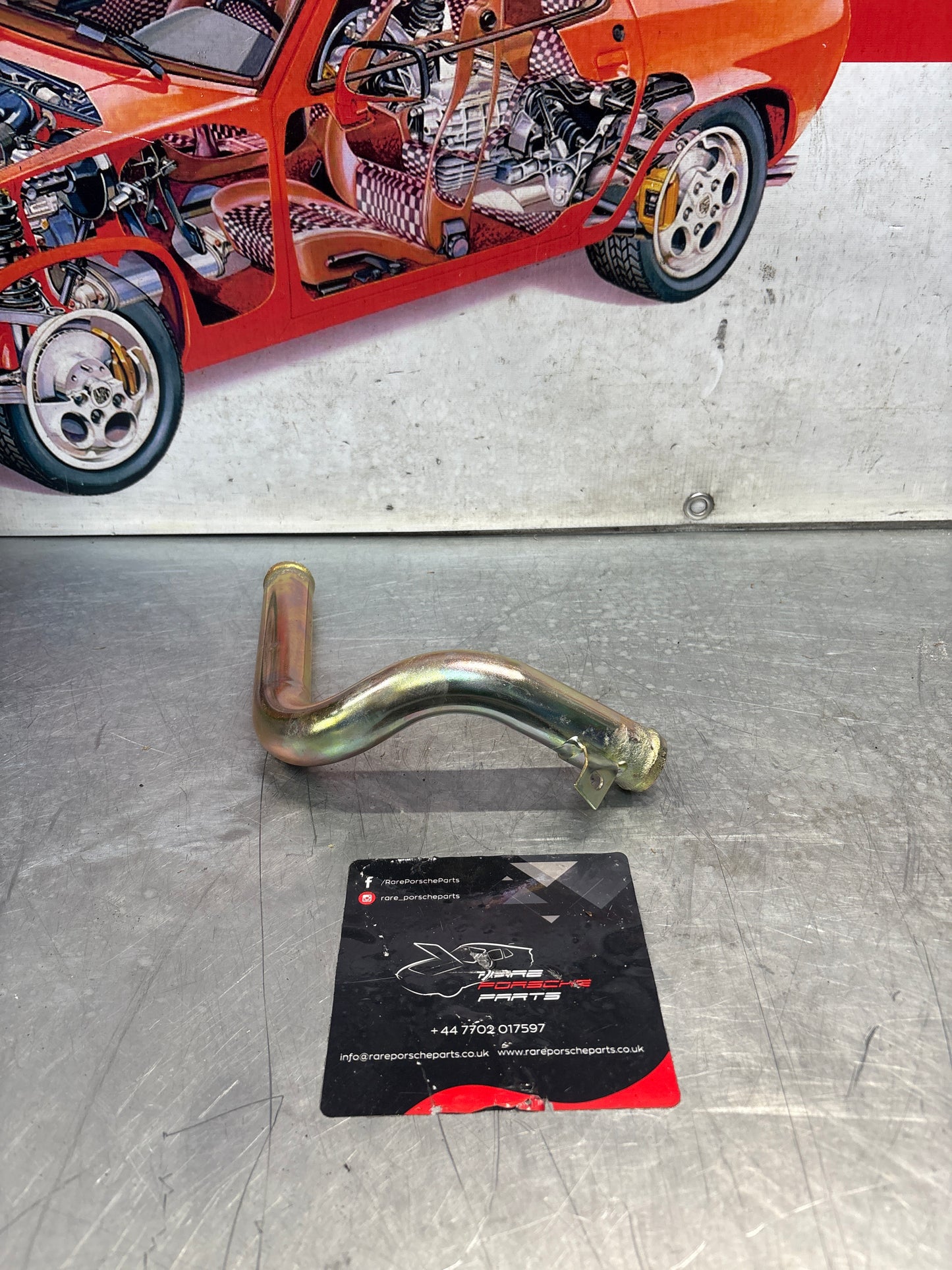 Porsche 924 water pipe 047121073A, refurbished