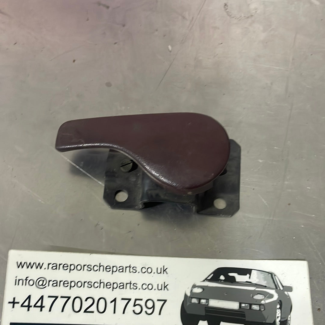 Porsche 944/951 new Inner door handle,burgundy 94453722500