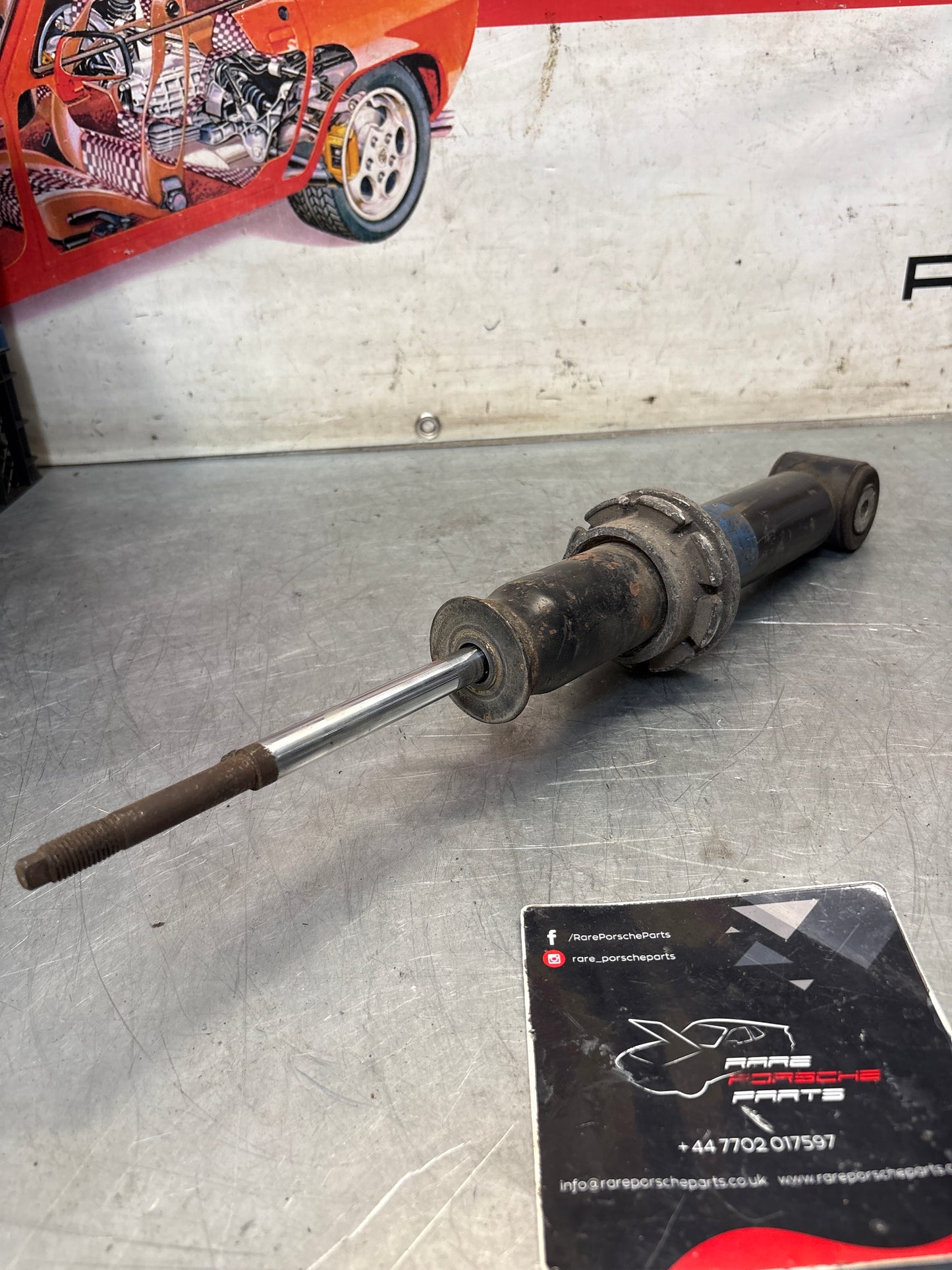 Porsche 928 front shock absorber, used 92834305507