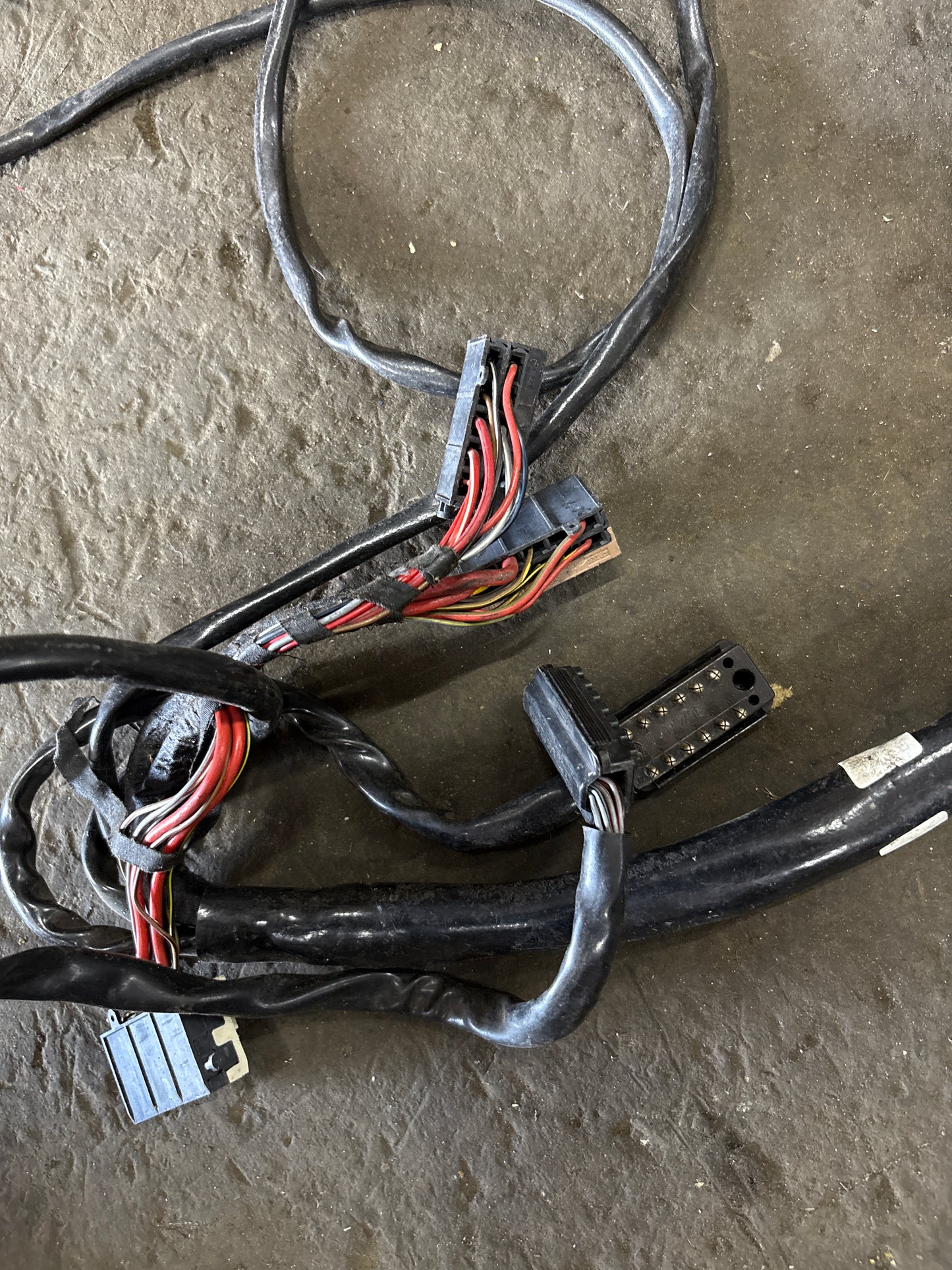 928 S4 engine bay loom wiring, used, for spares or repair, 92761200106 RHD