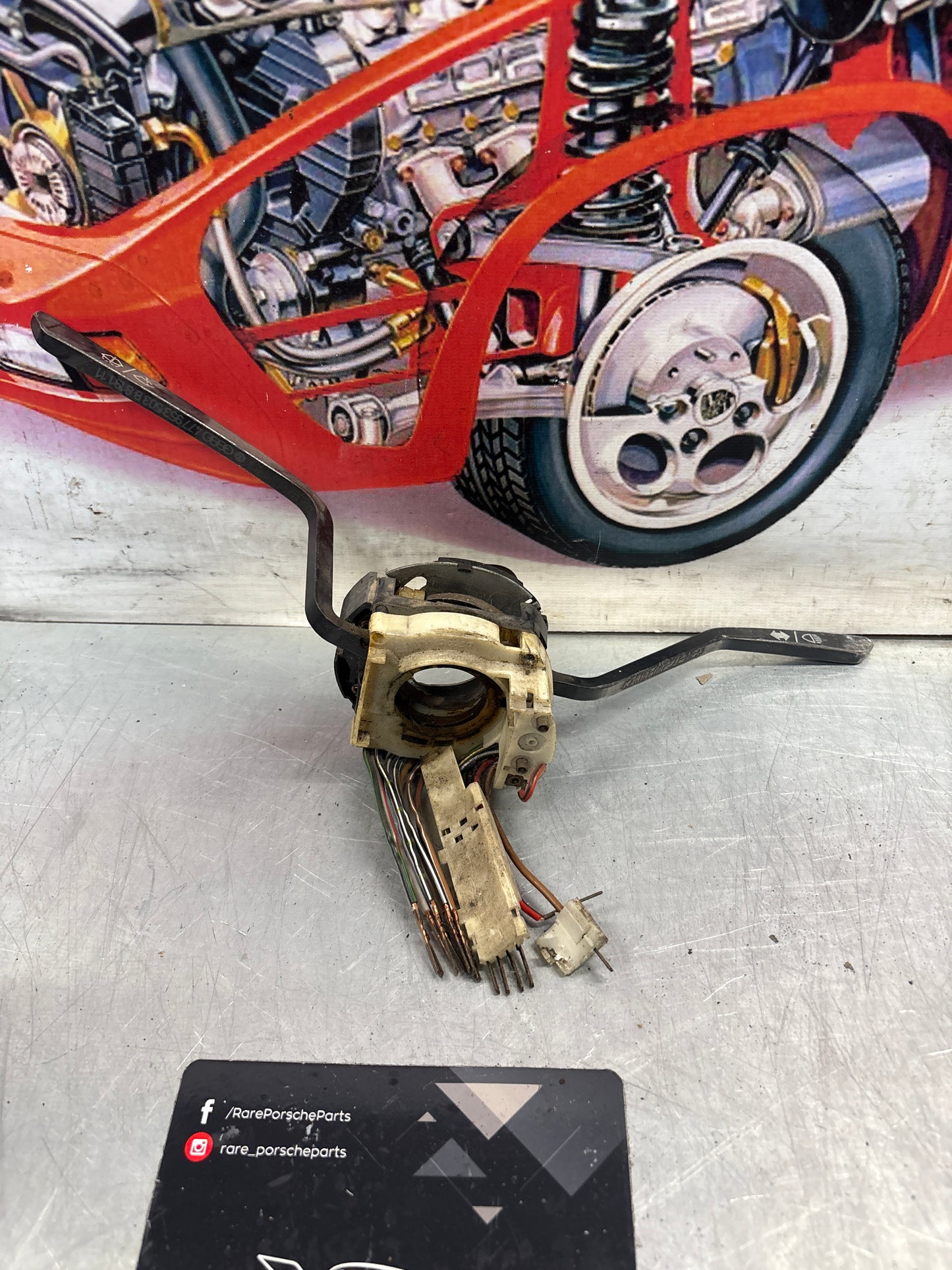 Porsche 924 steering column switch 477953503B used